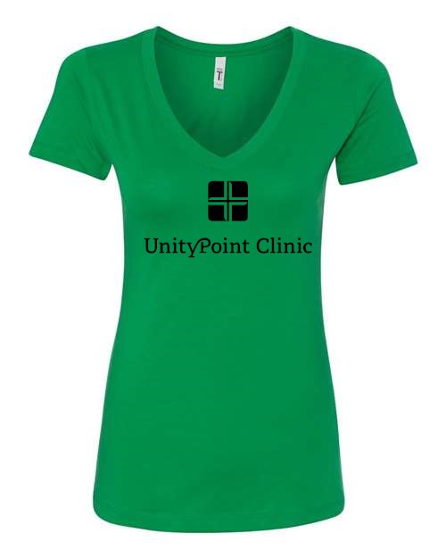 UPC (black logo) Next Level - Women's Ideal V-Neck T-Shirt - 1540