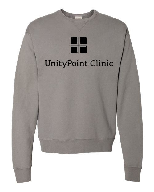 UPC (black logo) ComfortWash by Hanes - Garment-Dyed Crewneck Sweatshirt - GDH400