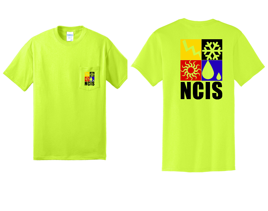 NCIS POCKET SHIRT PC55P  Port & Co™ Core Blend Pocket Tee