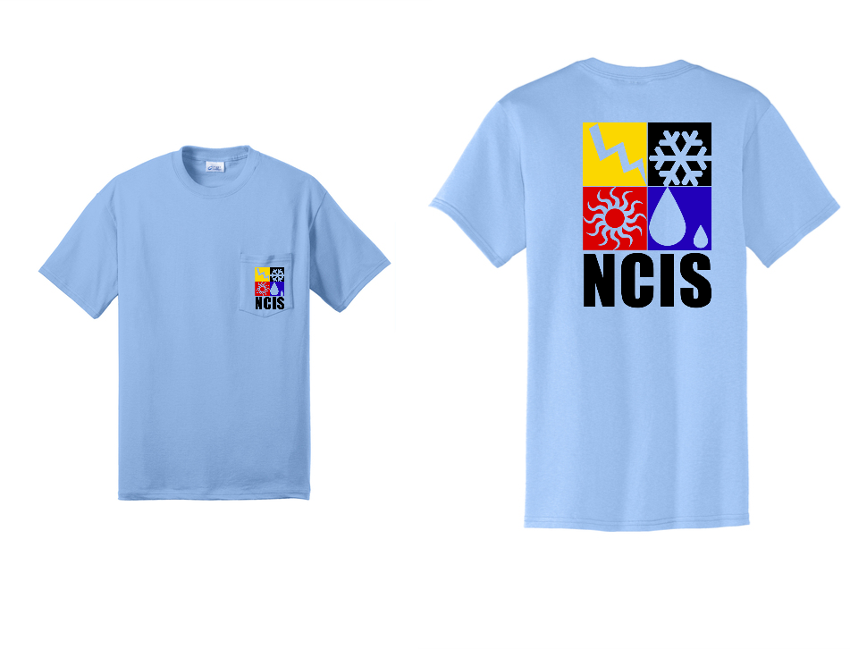 NCIS POCKET SHIRT PC55P  Port & Co™ Core Blend Pocket Tee