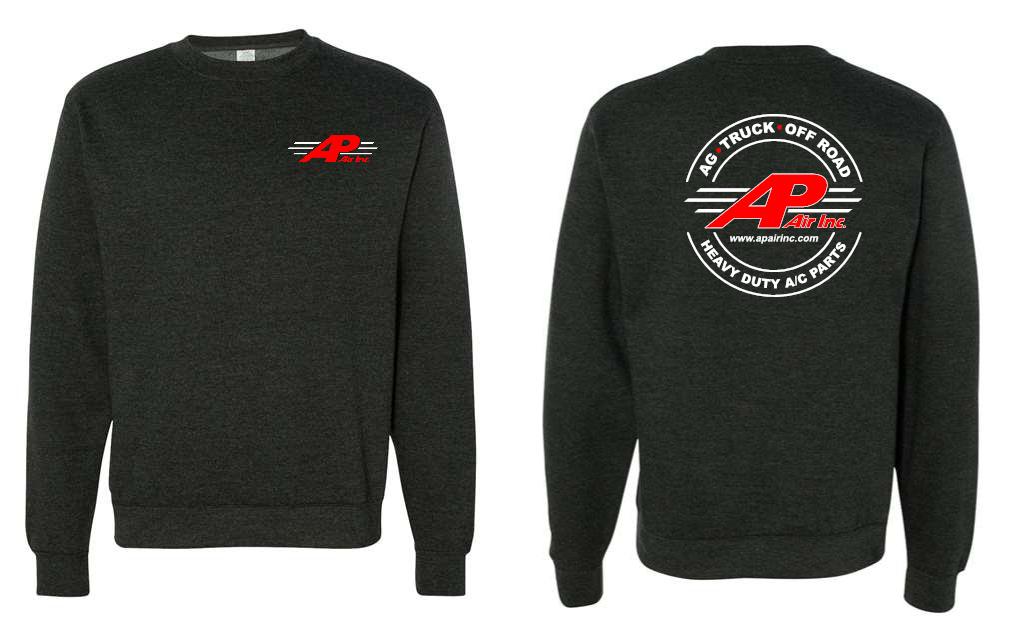 AP AIR    Independent Trading Co. - Midweight Crewneck Sweatshirt - SS3000