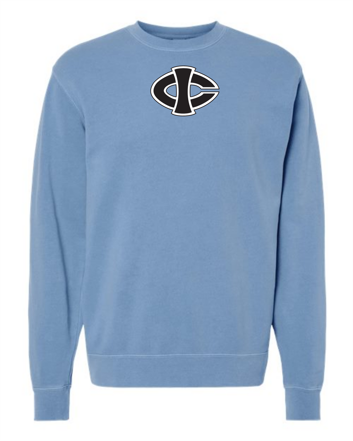 ICCC Independent Trading Co. Unisex Midweight Pigment-Dyed Crewneck Sweatshirt - PRM3500