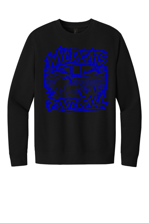 Wildcat Football01 DT6104 District® V.I.T.™ Fleece Crew