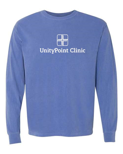 UPC (white logo) Comfort Colors - Garment-Dyed Heavyweight Long Sleeve T-Shirt - 6014