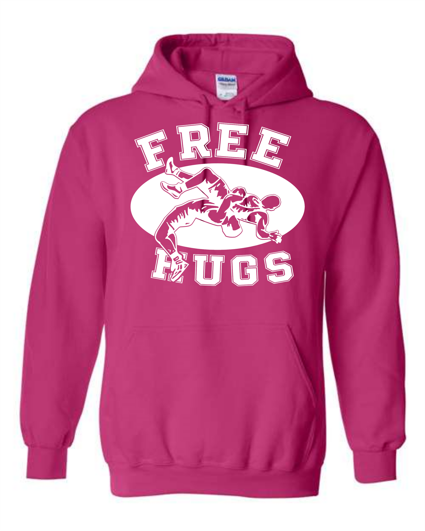 Adult Free Hugs Gildan - Heavy Blend™ Hooded Sweatshirt - 18500