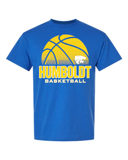 Humboldt Basketball 002 Gildan - DryBlend® T-Shirt - 8000/8000B