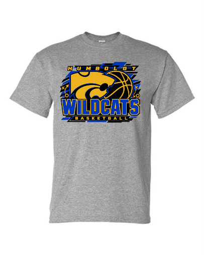 Humboldt Basketball 006 Gildan - DryBlend® T-Shirt - 8000/8000B