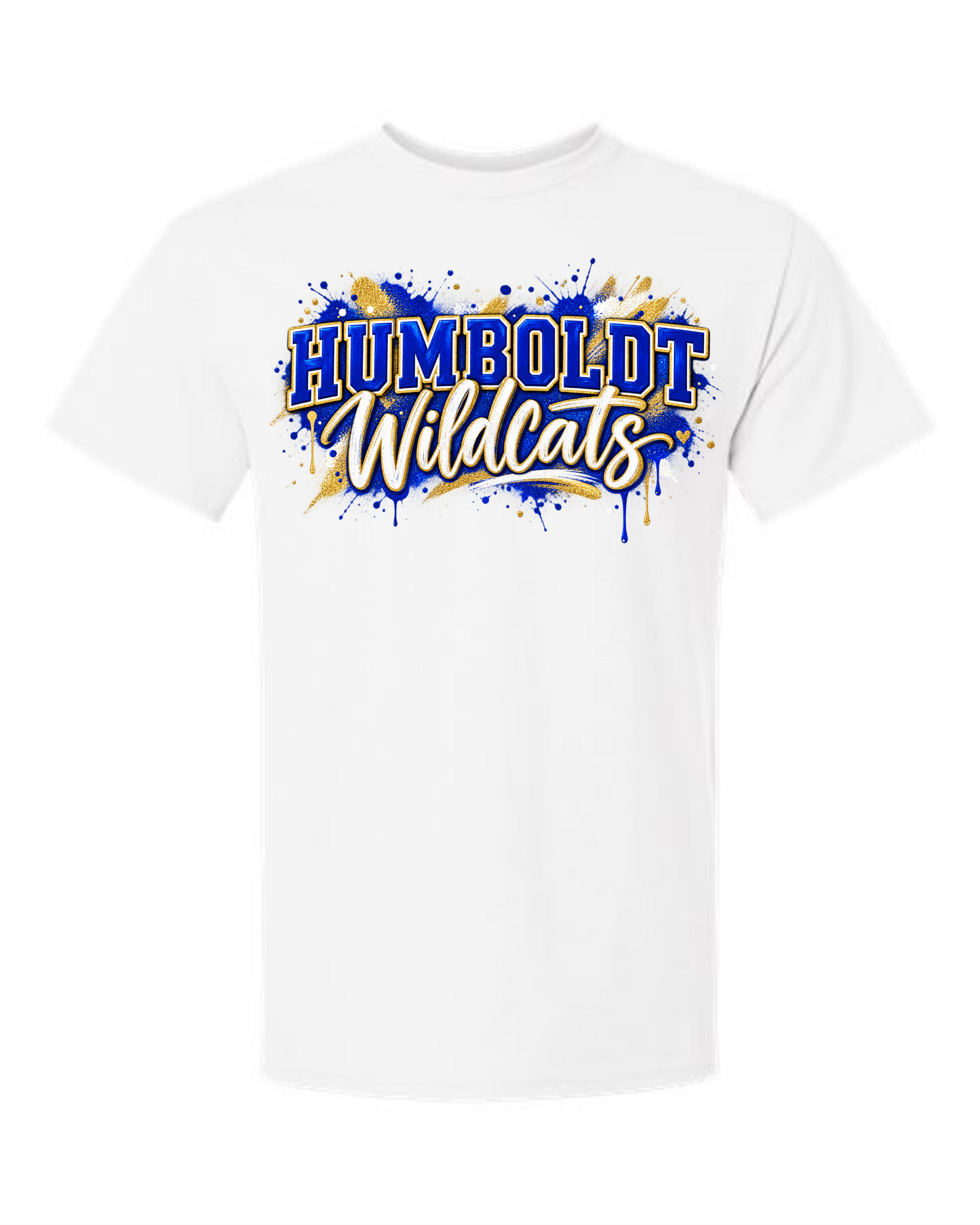262 Wildcats Gildan Dryblend -T-shirt 800/8000B