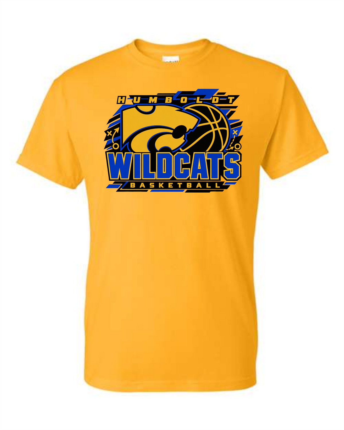 Humboldt Basketball 006 Gildan - DryBlend® T-Shirt - 8000/8000B