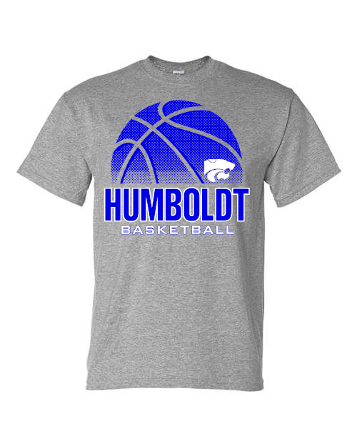 Humboldt Basketball 002 Gildan - DryBlend® T-Shirt - 8000/8000B