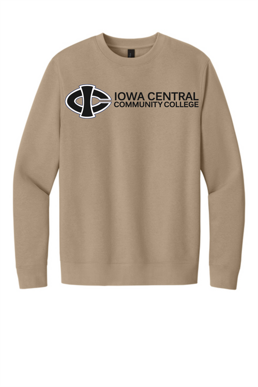ICCC District DT6104District® V.I.T.™ Fleece Crew Vertical logo
