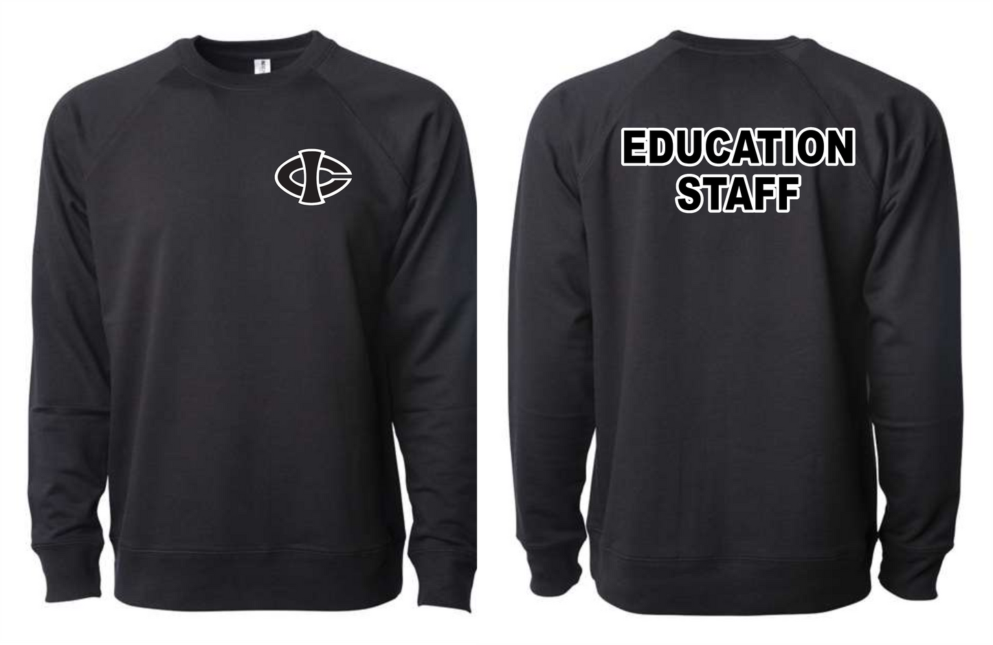 ICCC Independent Trading Co. Unisex Icon Lightweight Loopback Terry Crewneck Sweatshirt - SS1000C