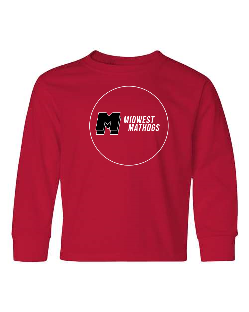 Midwest Mathogs JERZEES - Dri-Power® Youth Long Sleeve 50/50 T-Shirt - 29BLR