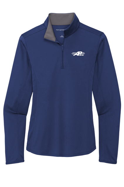 AP AIR   LK584 Port Authority® Women's Silk Touch™ Performance 1/4-Zip