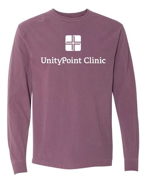 UPC (white logo) Comfort Colors - Garment-Dyed Heavyweight Long Sleeve T-Shirt - 6014