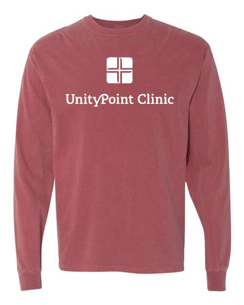 UPC (white logo) Comfort Colors - Garment-Dyed Heavyweight Long Sleeve T-Shirt - 6014