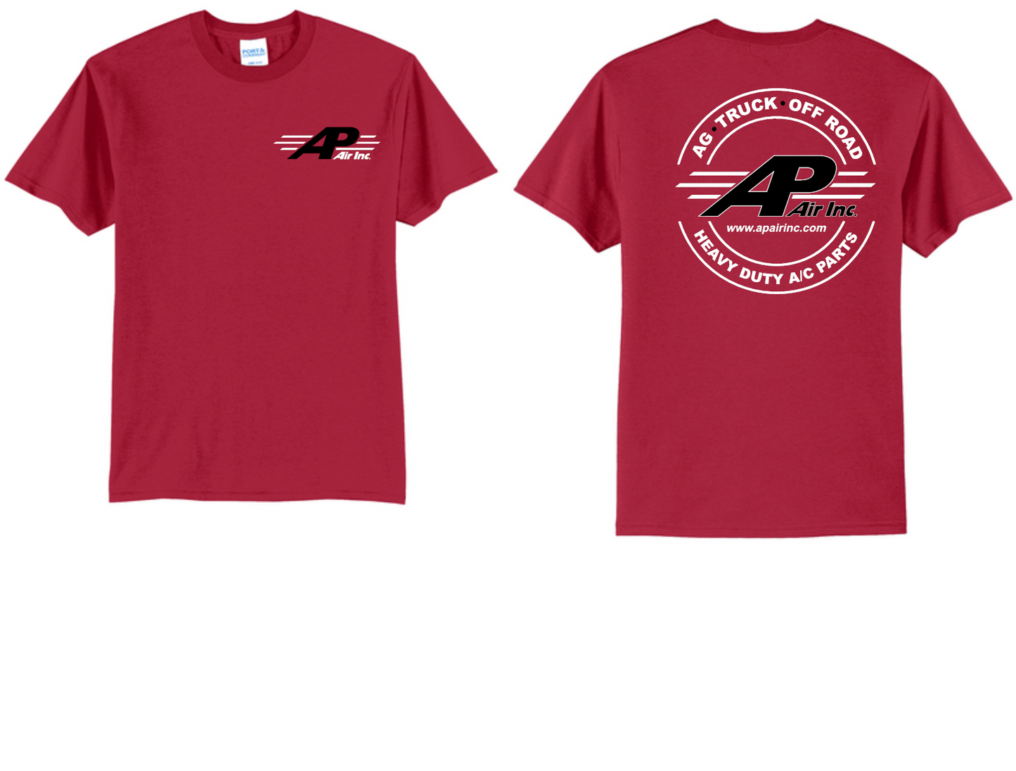 AP AIR PC55T Port & Company® TALL Core Blend Tee PC55T