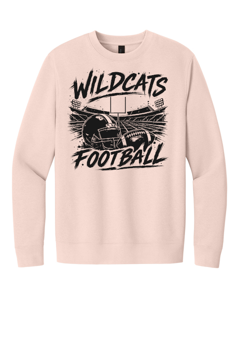 Wildcat Football01 DT6104 District® V.I.T.™ Fleece Crew