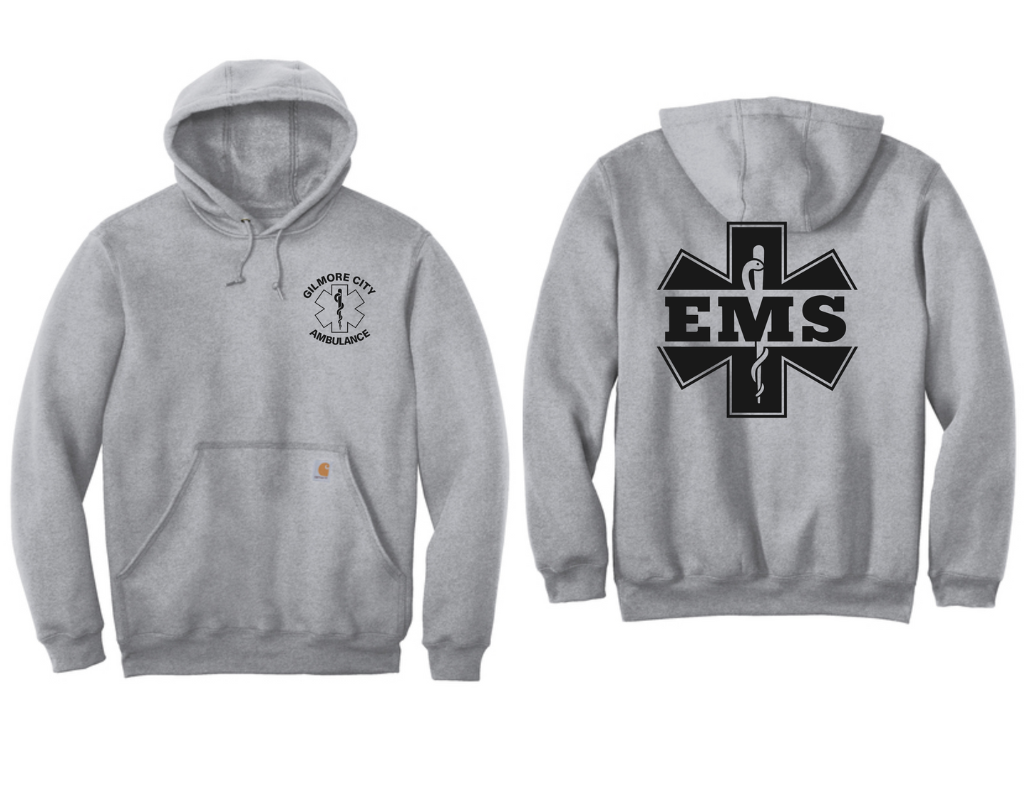 Gilmore City Ambulance CTK121 Carhartt® Midweight Hooded Sweatshirt
