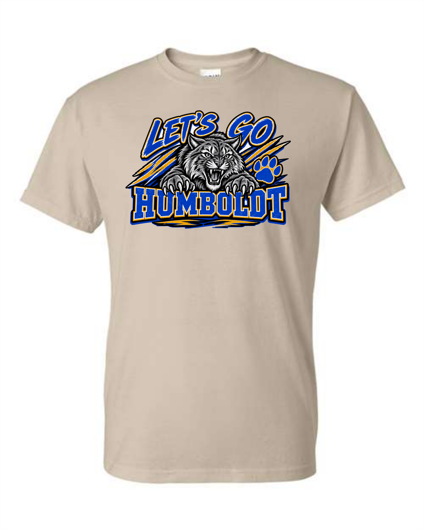 266 Wildcats Gildan Dryblend -T-shirt 800/8000B