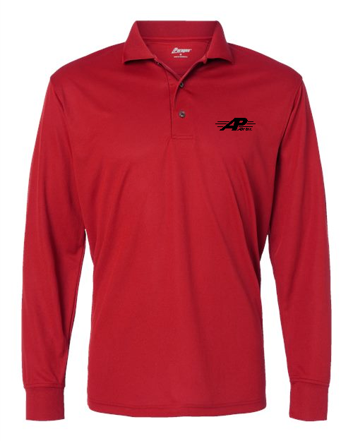 AP AIR Paragon - Prescott Long Sleeve Polo - 110