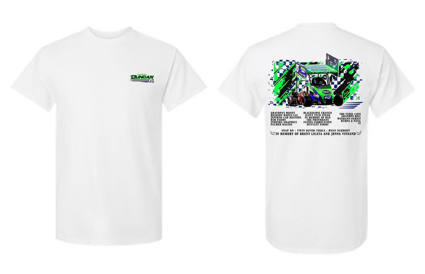 HD Racing Men's Tall Ultra Cotton® T-Shirt - 2000T