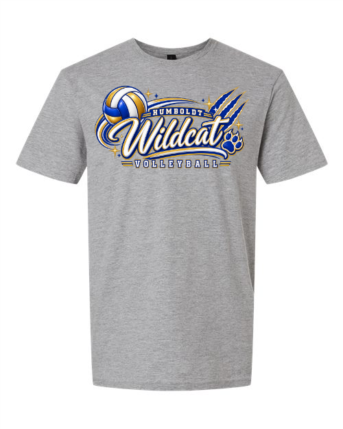 Volleyball 005 Gildan Unisex Softstyle® T-Shirt - 64000B YOUTH