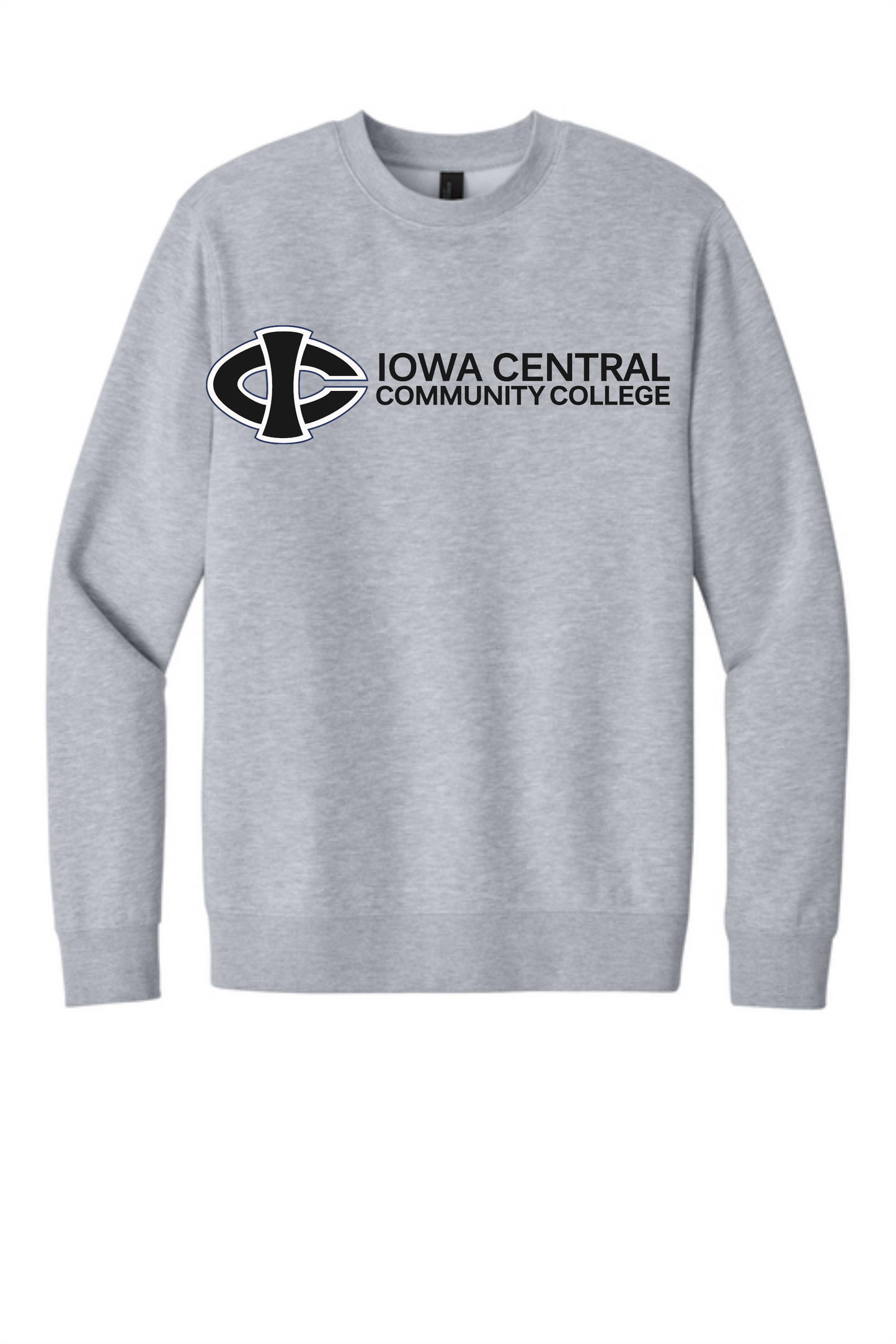 ICCC District DT6104District® V.I.T.™ Fleece Crew Vertical logo