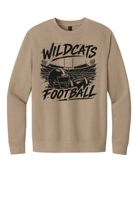 Wildcat Football01 DT6104 District® V.I.T.™ Fleece Crew