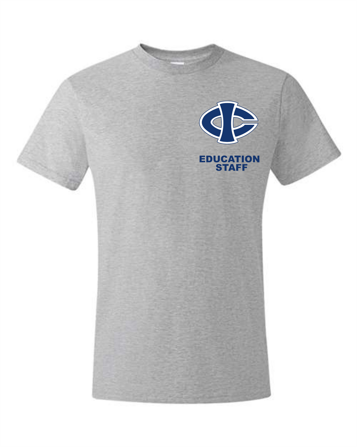 ICCC Hanes Perfect-T T-Shirt - 4980 (Left Chest Blue Logo)