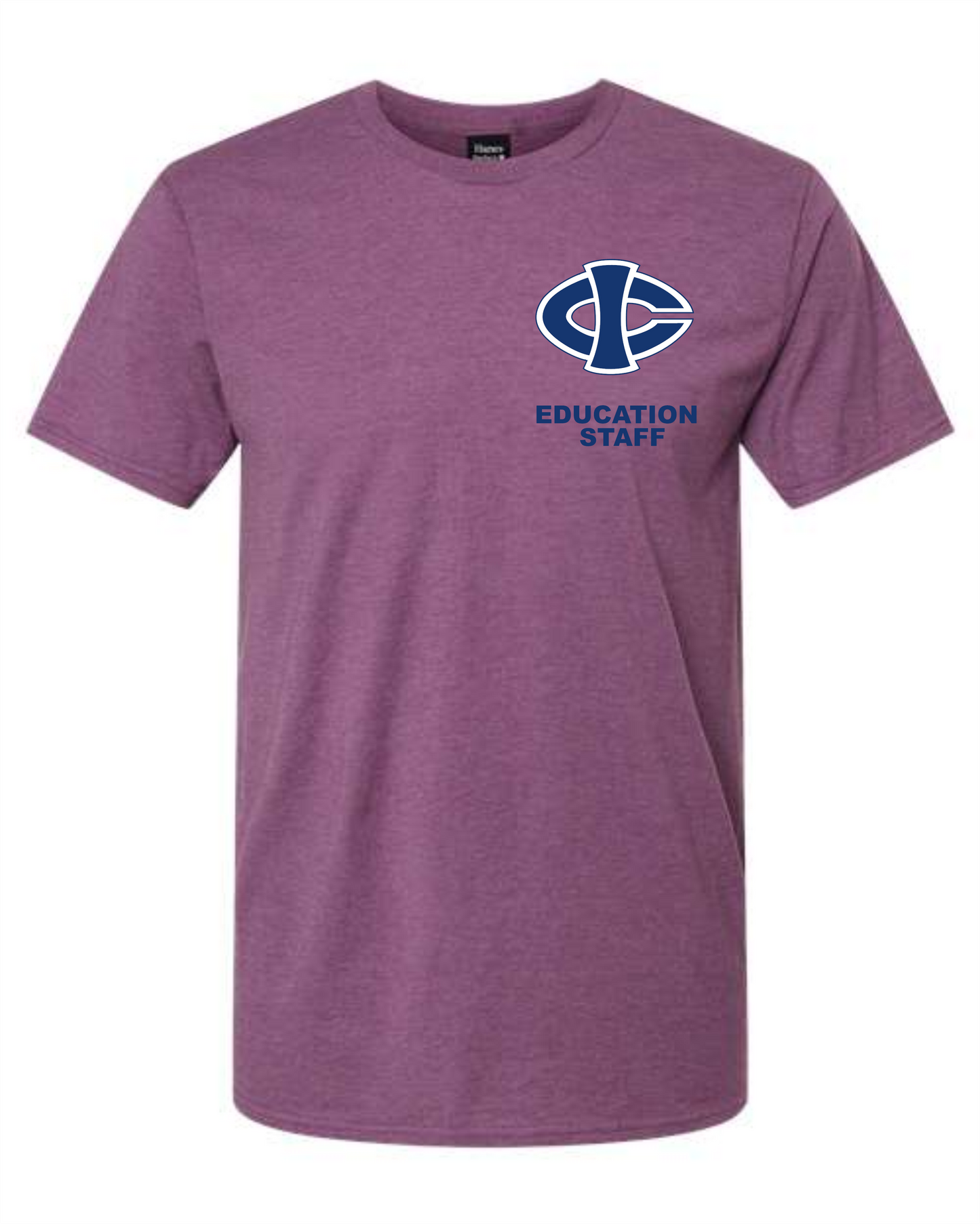 ICCC Hanes Perfect-T T-Shirt - 4980 (Left Chest Blue Logo)