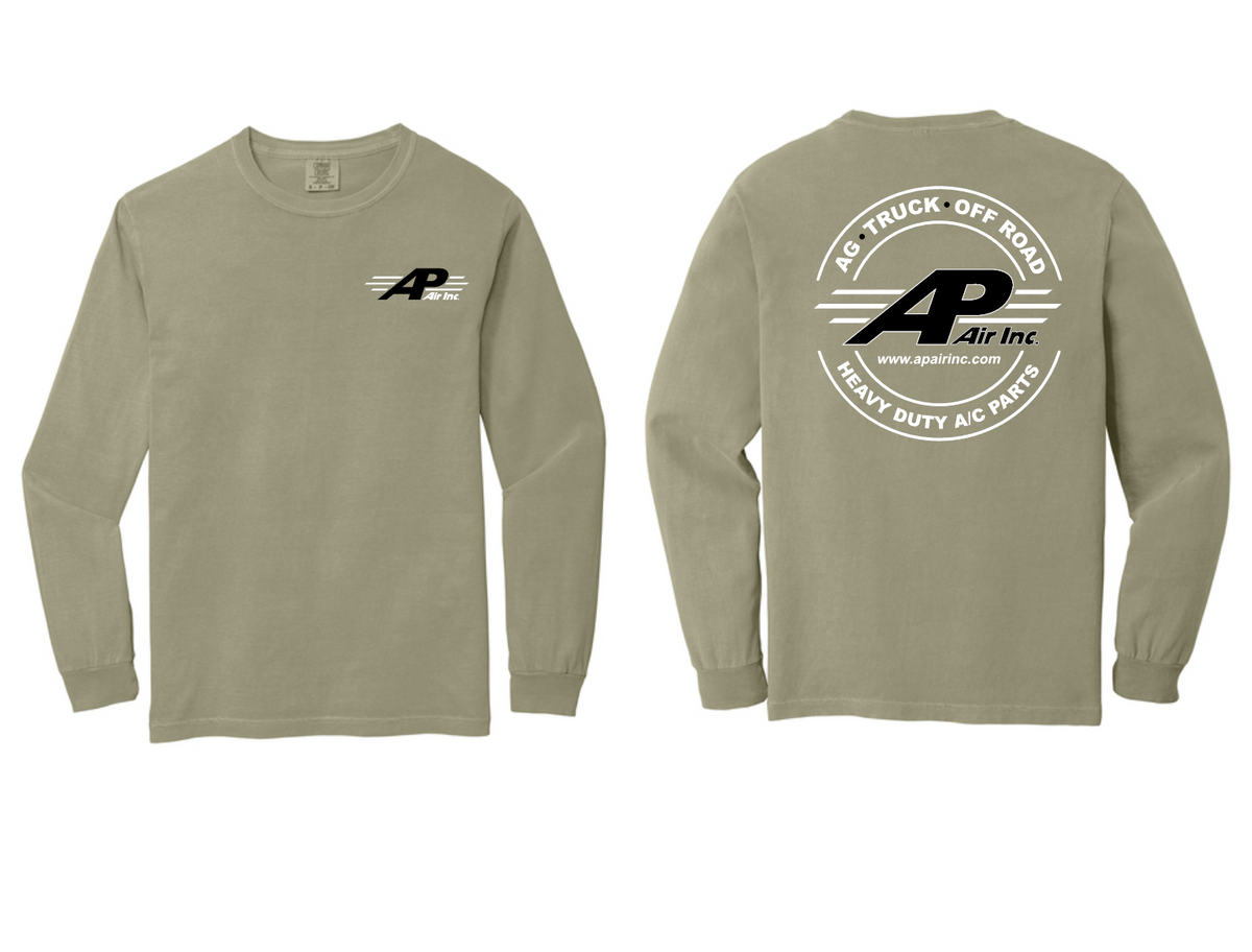 AP AIR Comfort Colors® Heavyweight Ring Spun Long Sleeve Tee