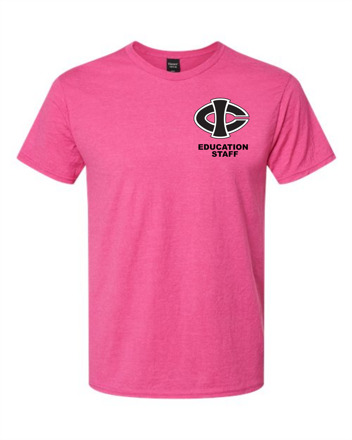 ICCC Hanes Perfect-T T-Shirt - 4980 (Left Chest Black Logo)