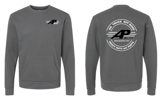 AP AIR Next Level - Santa Barbara Pocket Crewneck Sweatshirt - 9001