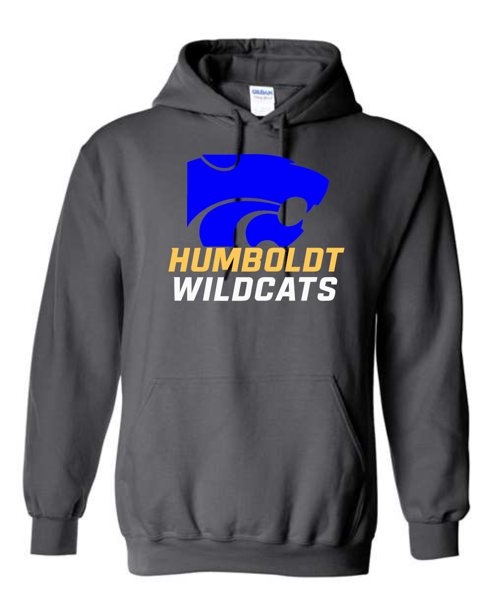 88 Wildcats Gildan Hooded Humboldt Wildcats 18500/185000B