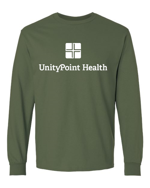 UPH(white logo) Gildan - Ultra Cotton® Long Sleeve T-Shirt - 2400