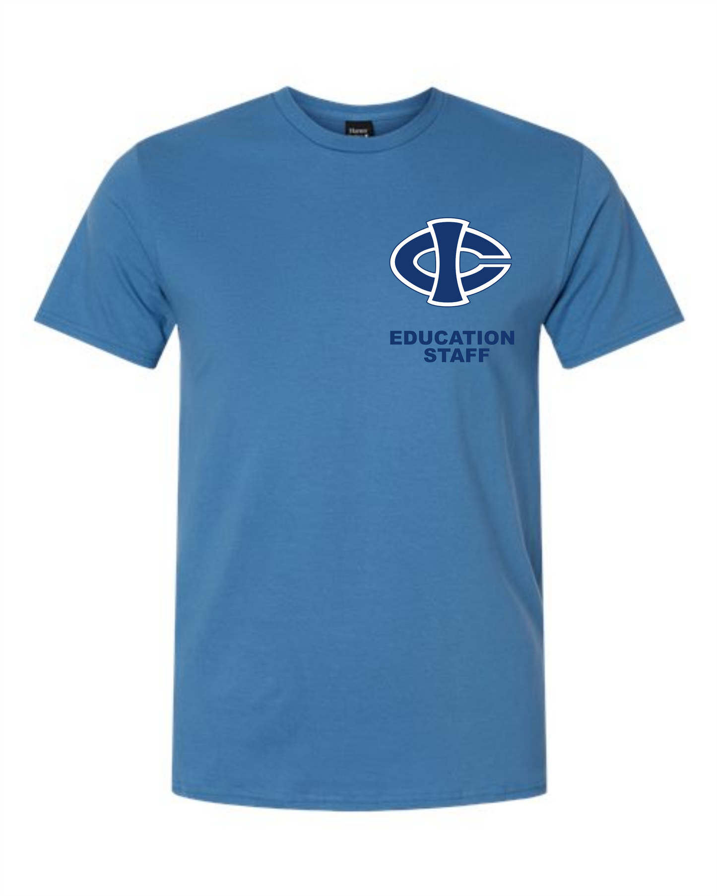 ICCC Hanes Perfect-T T-Shirt - 4980 (Left Chest Blue Logo)