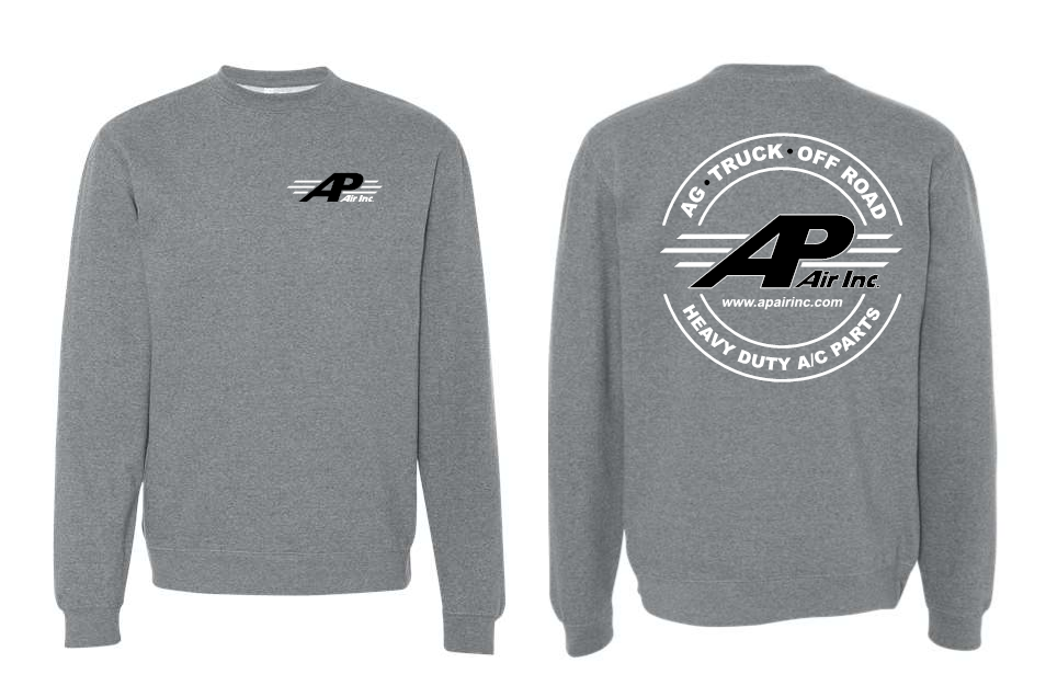 AP AIR    Independent Trading Co. - Midweight Crewneck Sweatshirt - SS3000