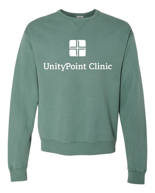 UPC (white logo) ComfortWash by Hanes - Garment-Dyed Crewneck Sweatshirt - GDH400