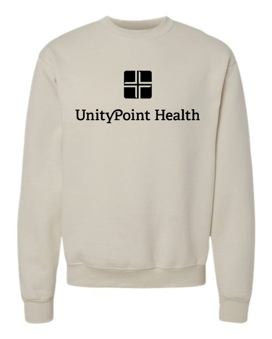 Champion - Powerblend® Crewneck Sweatshirt - S600 UPH BLACK LOGO