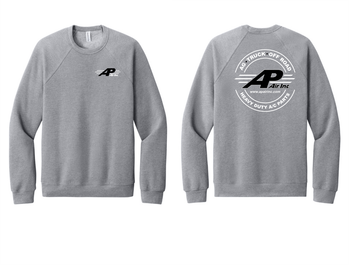 AP AIR 3901 Unisex Sponge Fleece Raglan Crewneck Sweatshirt