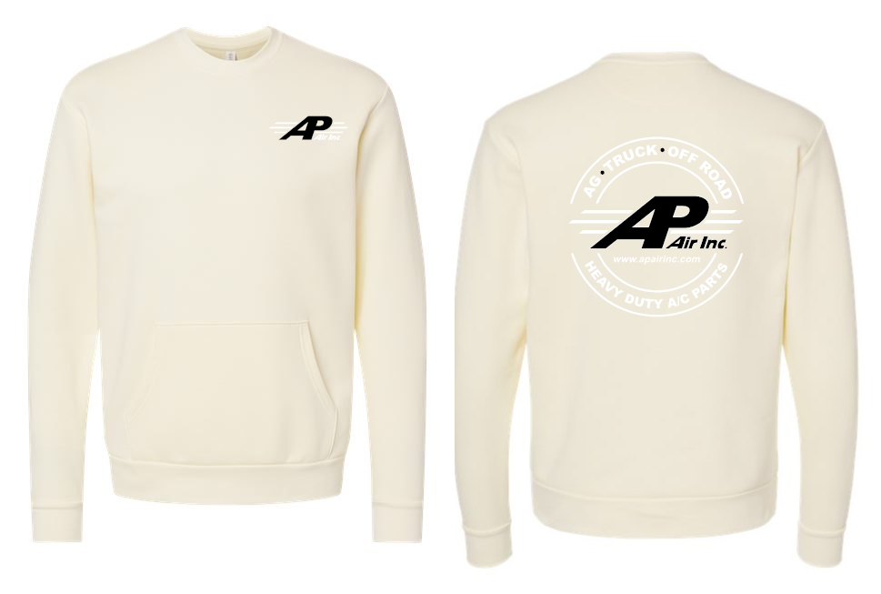 AP AIR Next Level - Santa Barbara Pocket Crewneck Sweatshirt - 9001