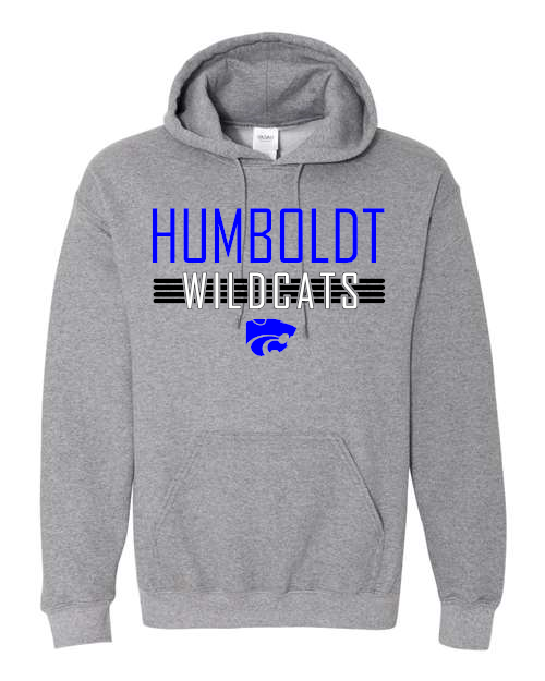 045 Gildan Hooded Humboldt Wildcats