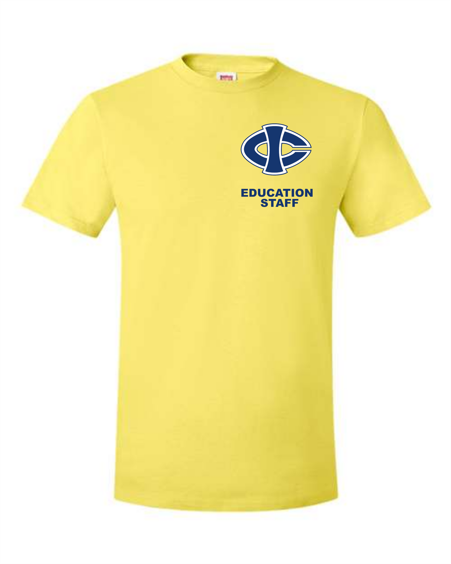 ICCC Hanes Perfect-T T-Shirt - 4980 (Left Chest Blue Logo)