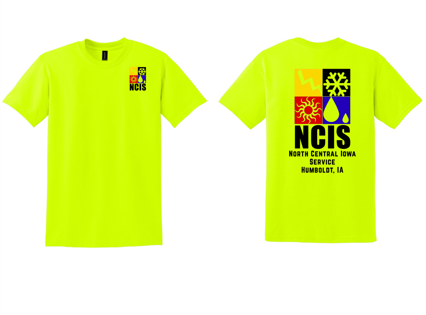 NCIS Gildan® DryBlend® 50 Cotton/50 Poly T-Shirt 8000/8000B