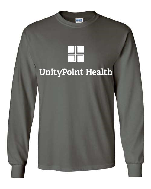 UPH(white logo) Gildan - Ultra Cotton® Long Sleeve T-Shirt - 2400