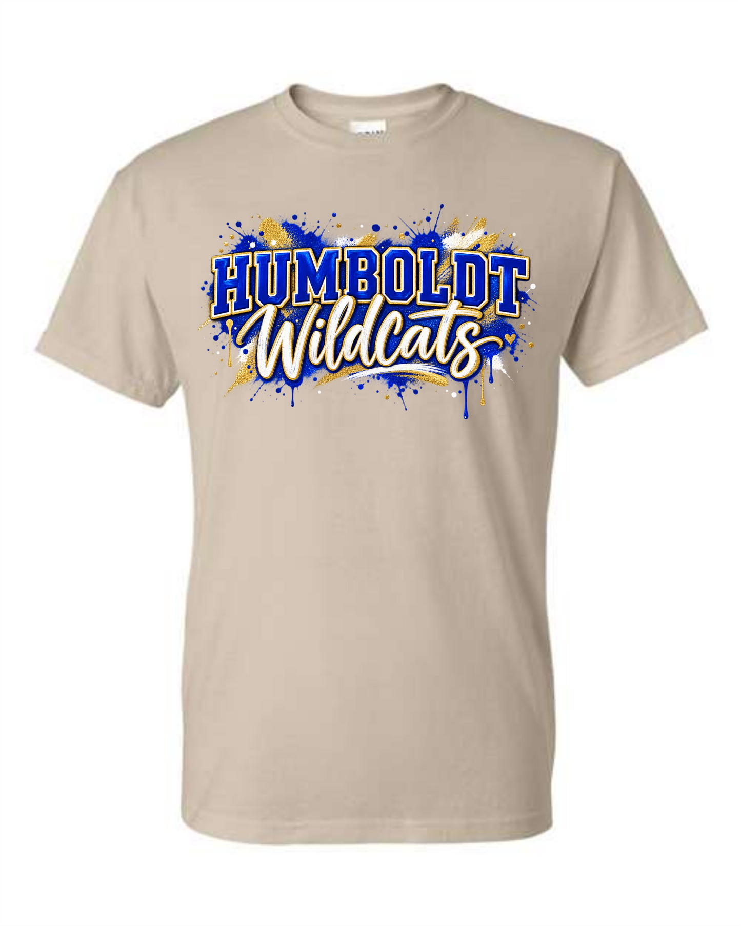 262 Wildcats Gildan Dryblend -T-shirt 800/8000B