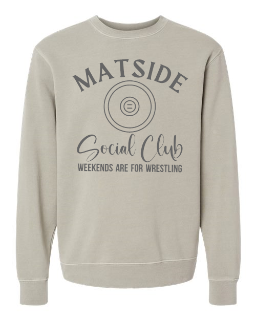 Matside Independent Trading Co. - Midweight Pigment-Dyed Crewneck Sweatshirt - PRM350