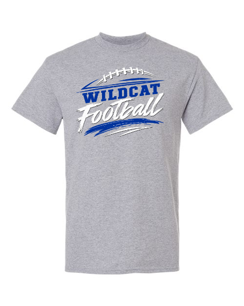 Wildcat football 008 8000 YOUTH Gildan® DryBlend® 50 Cotton/50 Poly T-Shirt