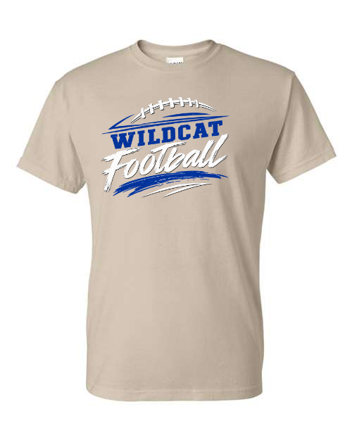 Wildcat football 008 8000 YOUTH Gildan® DryBlend® 50 Cotton/50 Poly T-Shirt